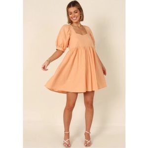 NWT Petal + Pup Darlah Babydoll Mini Dress